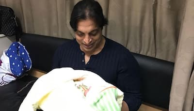 Shoaib Akhtar announces name of his newly born son on Social media