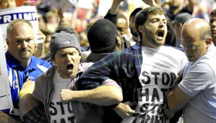 Rubber bullets and fear: Trump protesters flood streets anew Rubber bullets and fear: Trump protesters flood streets anew
