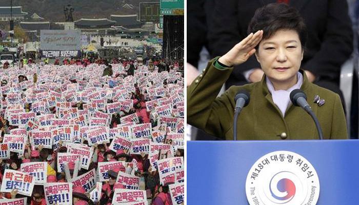 Hundreds of thousands rally in Seoul to demand Park's ouster