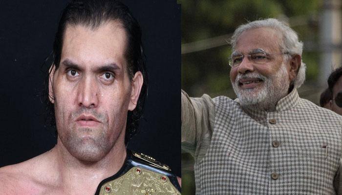 Demonetisation of notes: The Great Khali hails Narendra Modi&#039;s masterstroke to curb corruption