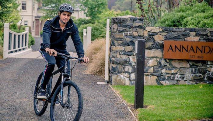 Train journey, water diving: Sidharth Malhotra&#039;s New Zealand diaries continue