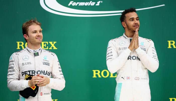 Brazilian Grand Prix: Lewis Hamilton wins chaotic race, Nico Rosberg comes second