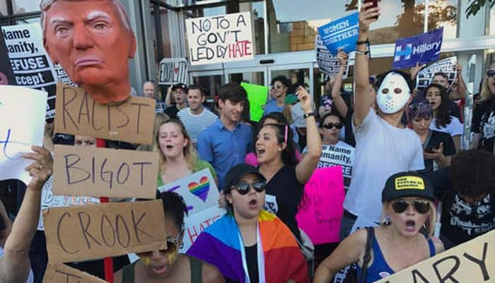 Anti-Donald Trump protests continue for 5th day across US