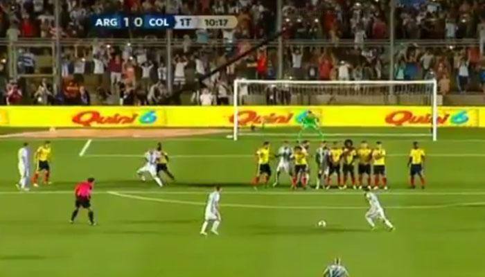 WATCH: Lionel Messi's amazing free-kick goal against Colombia in World Cup 2018 qualification match