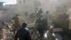 Syria regime bombs rebels as Aleppo food aid runs out