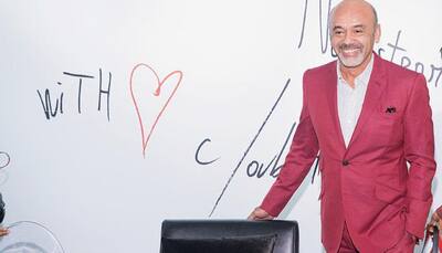 What's seen in Indian fashion, unseen elsewhere: French designer Christian Louboutin 