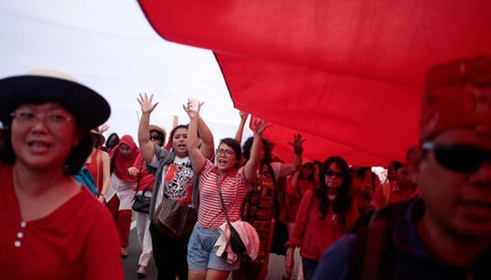 Thousands of Indonesians rally against racial, religious intolerance