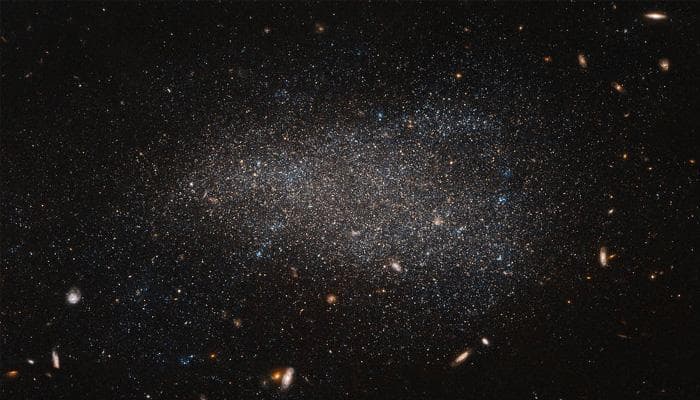 NASA shares beautiful image of irregular dwarf galaxy &#039;NGC 4789A&#039;