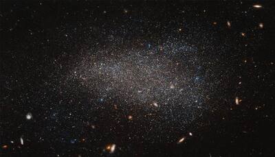 NASA shares beautiful image of irregular dwarf galaxy 'NGC 4789A'