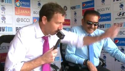 WATCH who bites the bullet in Ravi Shastri's #TracerBulletChallenge