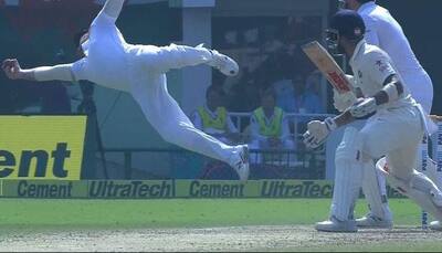 WATCH: Ben Stokes takes sensational catch to dismiss Virat Kohli for 81 on Day 4 of India-England Test