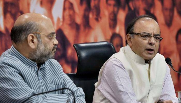 Shah, Jaitley meet on demonetisation