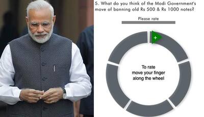 Do you support demonetisation? PM Narendra Modi wants to know directly from you  