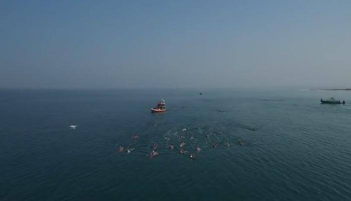 Dead Sea drying out by 3.3 feet per year – Swimmers cross Salt Lake for eco awareness (Watch video)