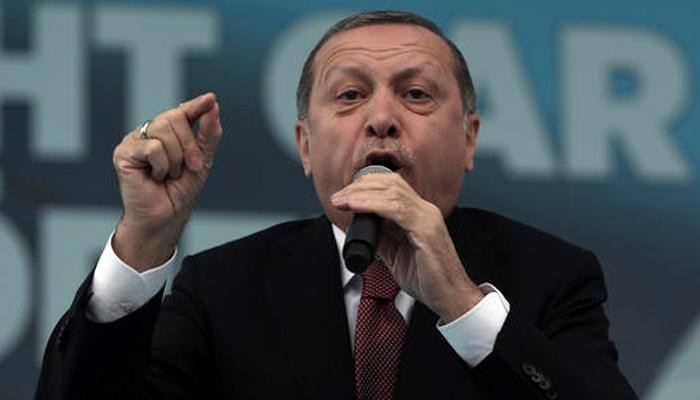 EU lawmakers' vote on Turkish membership "has no value": Tayyip Erdogan
