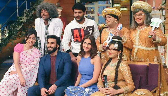 Ranveer Singh, Vaani Kapoor go &#039;Befikre&#039; on &#039;The Kapil Sharma Show&#039;