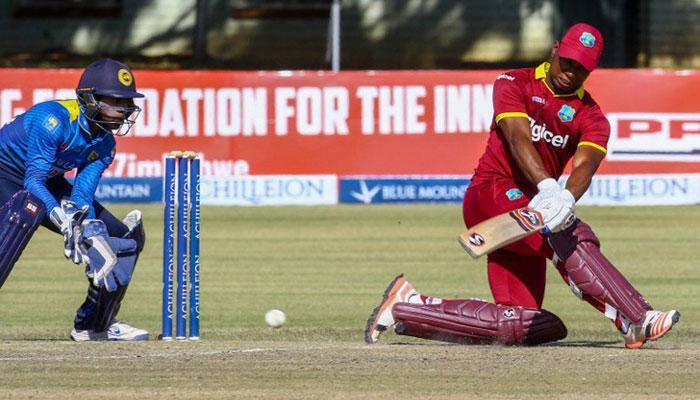Evin Lewis&#039; maiden ton in vain as Sri Lanka secure 1-run victory over West Indies