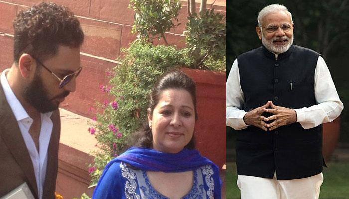 Yuvraj Singh meets PM Narendra Modi, invites him for upcoming wedding with actress Hazel Keech