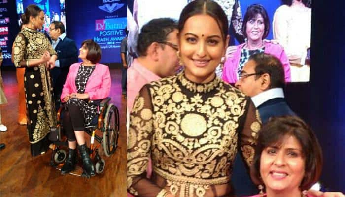 Paralympian Deepa Malik and Sonakshi Sinha share their &#039;fan moment&#039;, former gets &#039;positive health heroes&#039; award! 