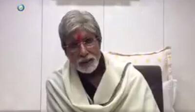 WATCH: Amitabh Bachchan takes on Ravi Shastri's tracer bullet challenge