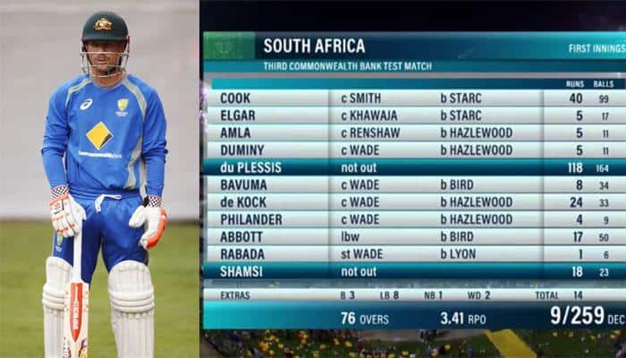 Adelaide Test: Few minute's shortage prevented  David Warner from opening 3rd Test for Australia