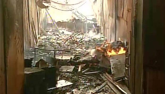 Fire at furniture market in Mumbai's Oshiwara, no casualties yet