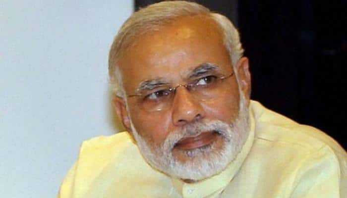 PM Narendra Modi interacts with top police officers on security issues