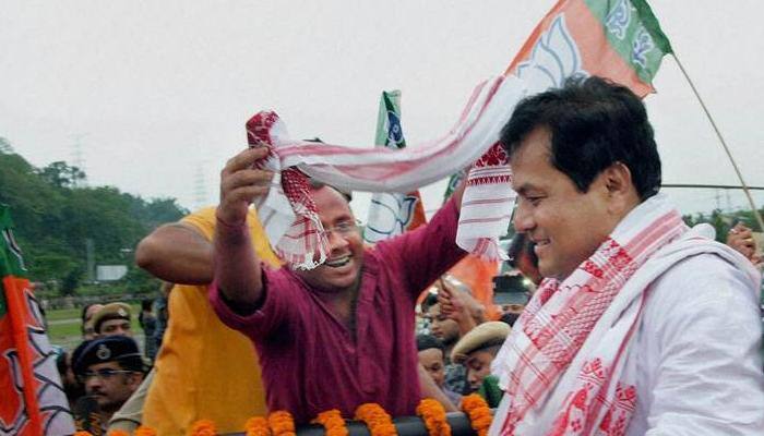 BJP&#039;S Pradan Baruah takes oath as Lok Sabha member