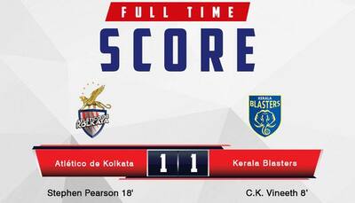 ISL 2016: Atletico de Kolkata book play-offs spot with 1-1 draw with Kerala Blasters