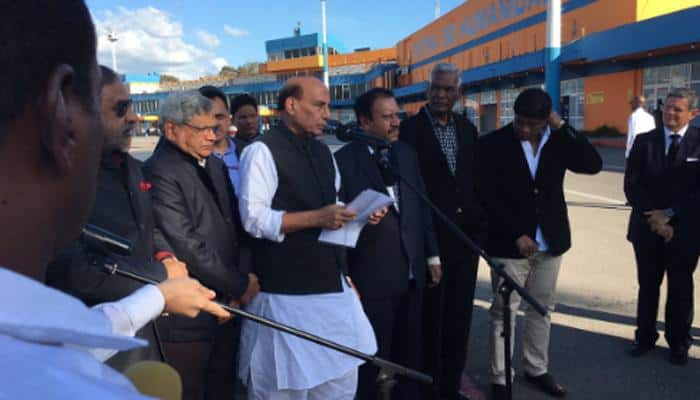 Rajnath Singh-led Indian delegation in Cuba to attend Fidel Castro's funeral