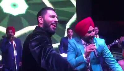 WATCH: Yuvraj Singh's Bhangra moves at his sangeet ceremony is a huge hit on the Internet