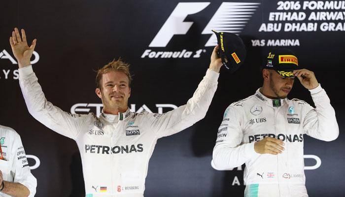 Lewis Hamilton hails &#039;champion&#039; Nico Rosberg&#039;s &#039;well-deserved&#039; title