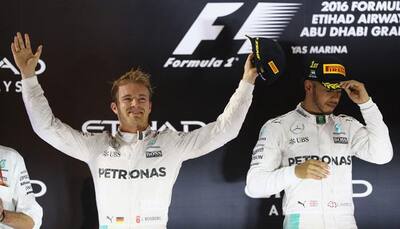 Lewis Hamilton hails 'champion' Nico Rosberg's 'well-deserved' title