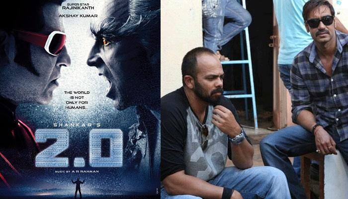 Rajinikanth's '2.0' CLASH with Rohit Shetty-Ajay Devgn's 'Golmaal 4' averted!