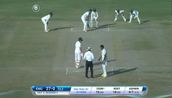 Ravichandran Ashwin annoyed by Joe Root&#039;s non-striker position – Watch video