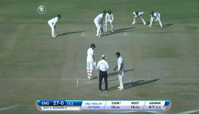 Ravichandran Ashwin annoyed by Joe Root's non-striker position – Watch video