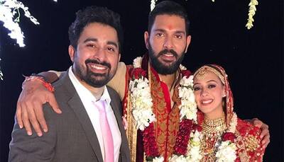 Yuvraj Singh’s post-marriage selfie with wife Hazel Keech is funny – See PIC