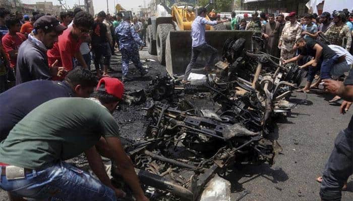 Four killed, 9 injured in car bomb explosion in Baghdad