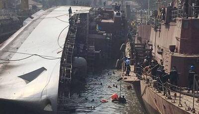 INS Betwa mishap: Navy Chief visits naval dockyard; BoI to probe incident 