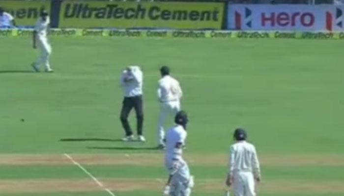 SHOCKER: Bhuvneshwar Kumar floors umpire Paul Reiffel with &#039;wicketless&#039; ball — WATCH