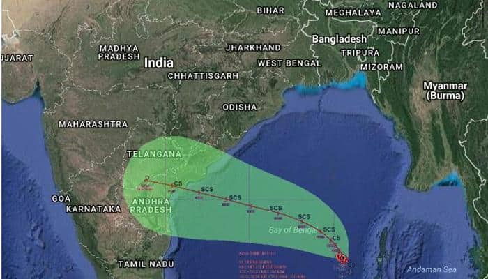 Cyclone Vardah to hit Andhra Pradesh coast on December 12