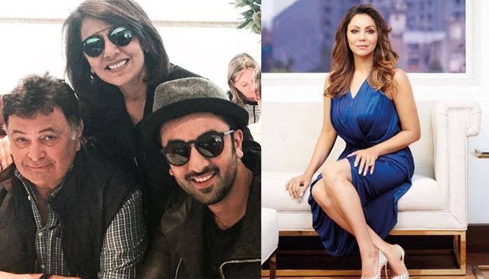 Rishi Kapoor and Neetu Kapoor thank Gauri Khan for turning Ranbir&#039;s house into home! 