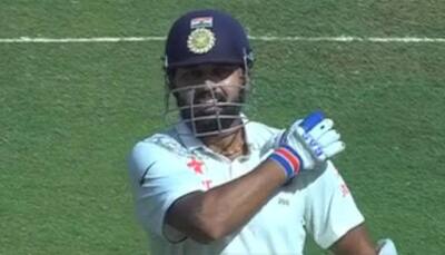 Murali Vijay becomes first Indian opener to hit Test hundred at Wankhede in 14 years — VIDEO