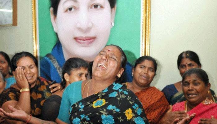 AIADMK claims 280 persons died of shock over Jayalalithaa's demise so far