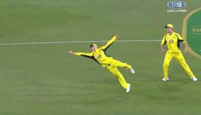 Steve Smith just can't stop taking blinders, here's Australian captain's another flying catch – Watch Video