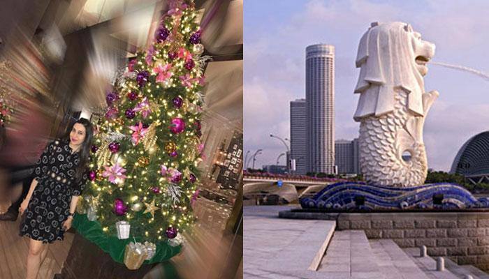 Karisma Kapoor&#039;s Christmas diary tells us why Singapore is a must visit place!