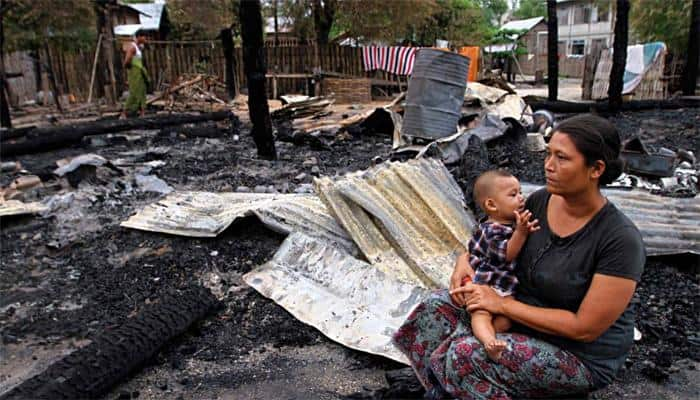 Human Rights Watch accuses Myanmar Army of burning hundreds of houses in Rohingya Muslim minority villages