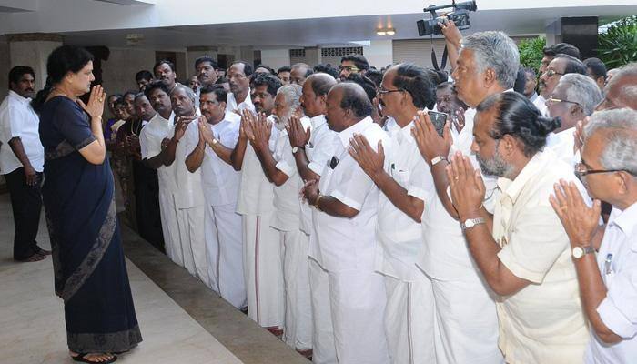 AIADMK functionaries again urge Jayalalithaa&#039;s aide Sasikala to lead party