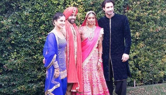 Sunny Leone&#039;s brother got hitched and the Sikh wedding looks too much fun!