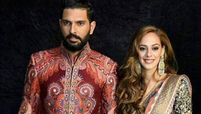 Yuvraj Singh, Hazel Keech sizzle on the cover of Harper&#039;s Bazaar Bride 